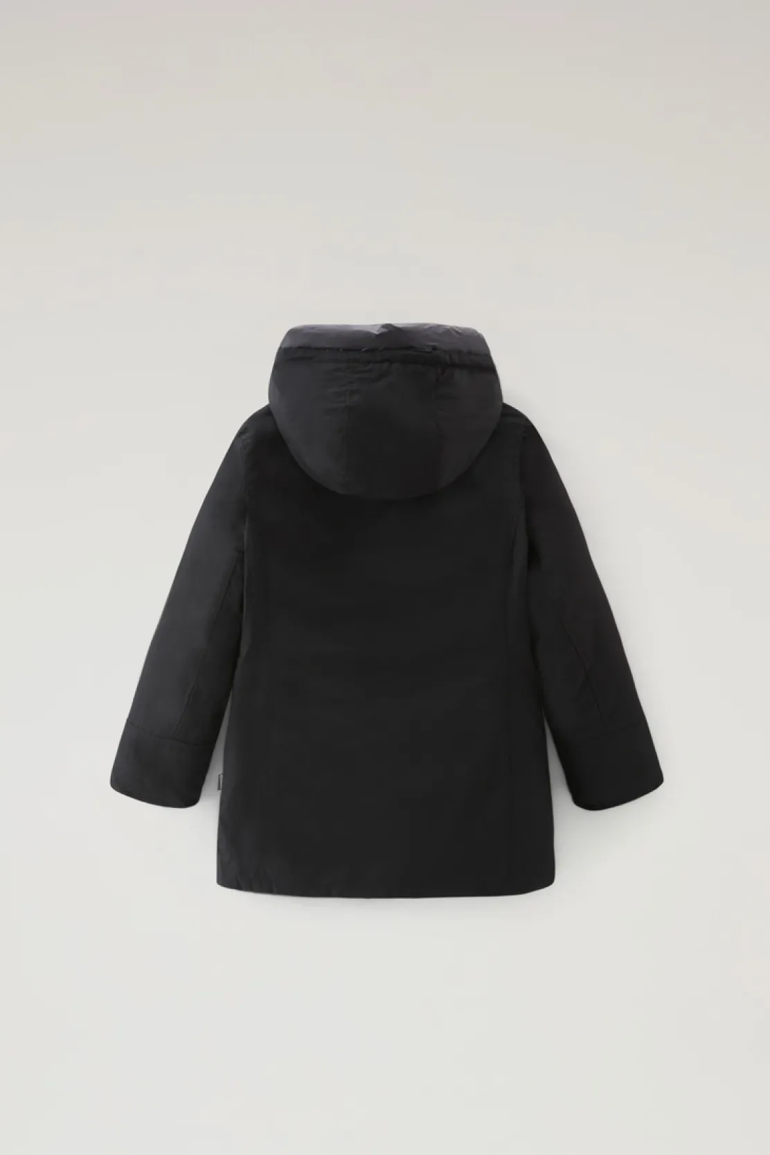 Parka>Woolrich Arctic Parka Da Bambina In Ramar Cloth Black