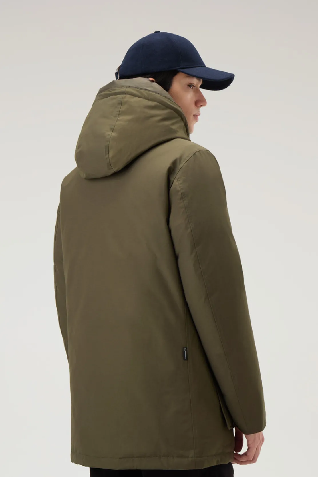 Parka>Woolrich Arctic Parka In Ramar Cloth Dark Green