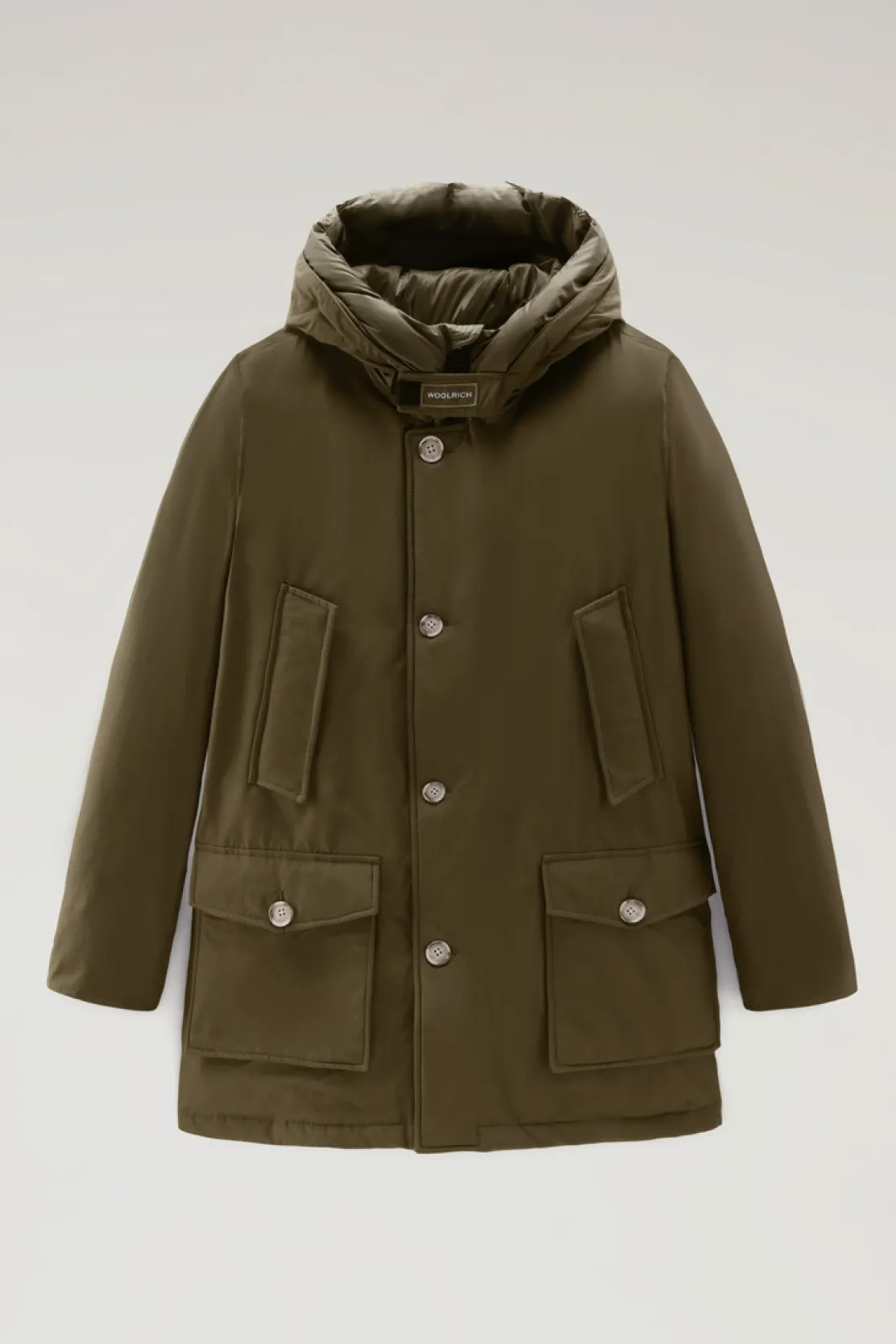 Parka>Woolrich Arctic Parka In Ramar Cloth Dark Green