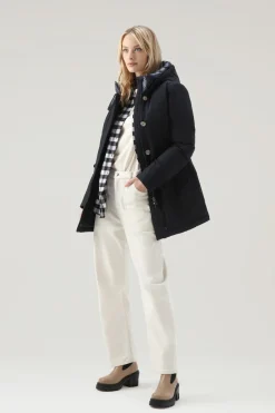 Parka>Woolrich Arctic Parka In Ramar Cloth Dark Navy