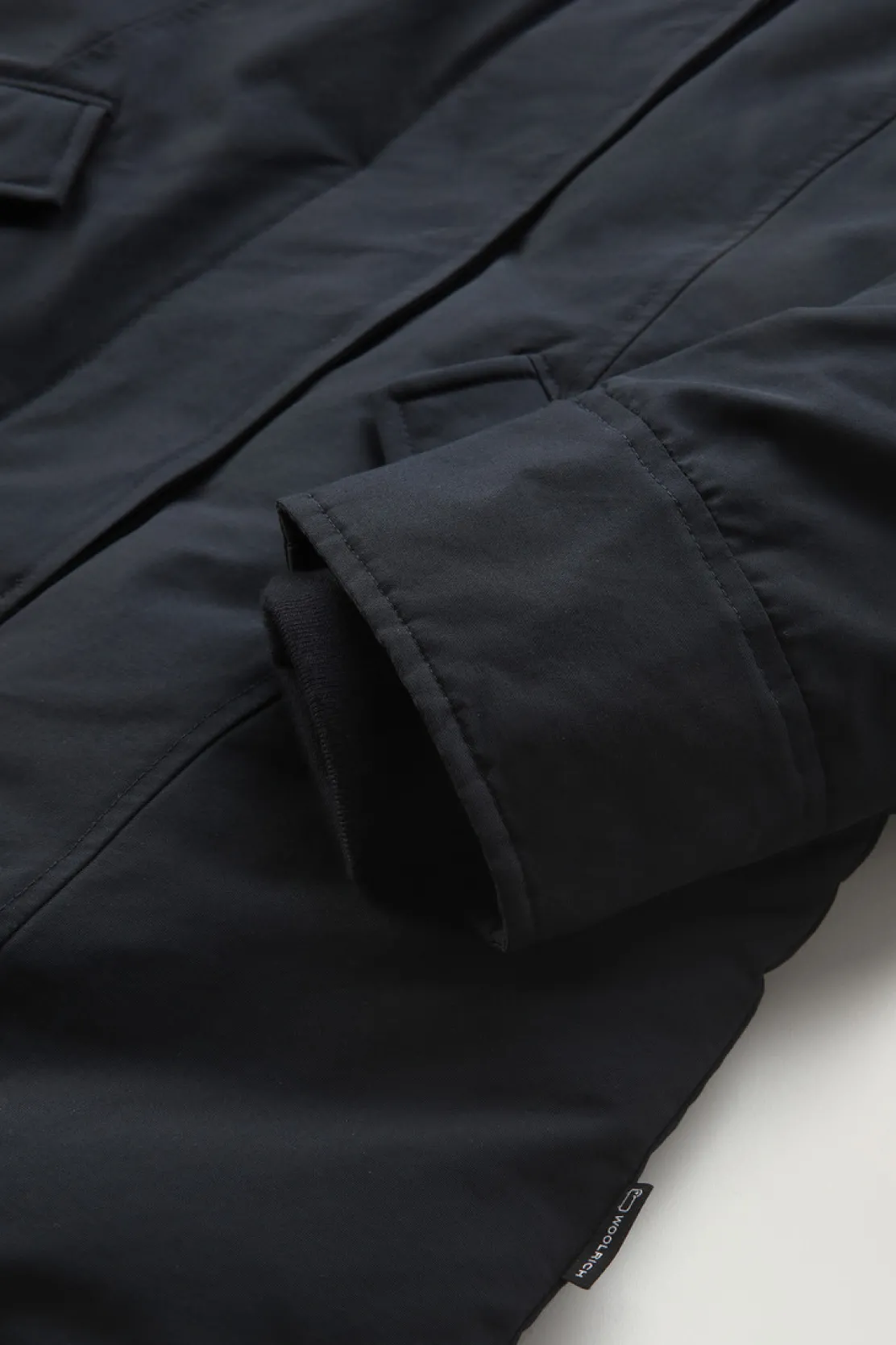 Parka>Woolrich Arctic Parka In Ramar Cloth Dark Navy