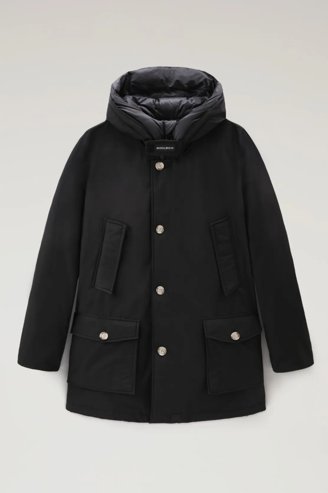 Parka>Woolrich Arctic Parka In Ramar Cloth Black