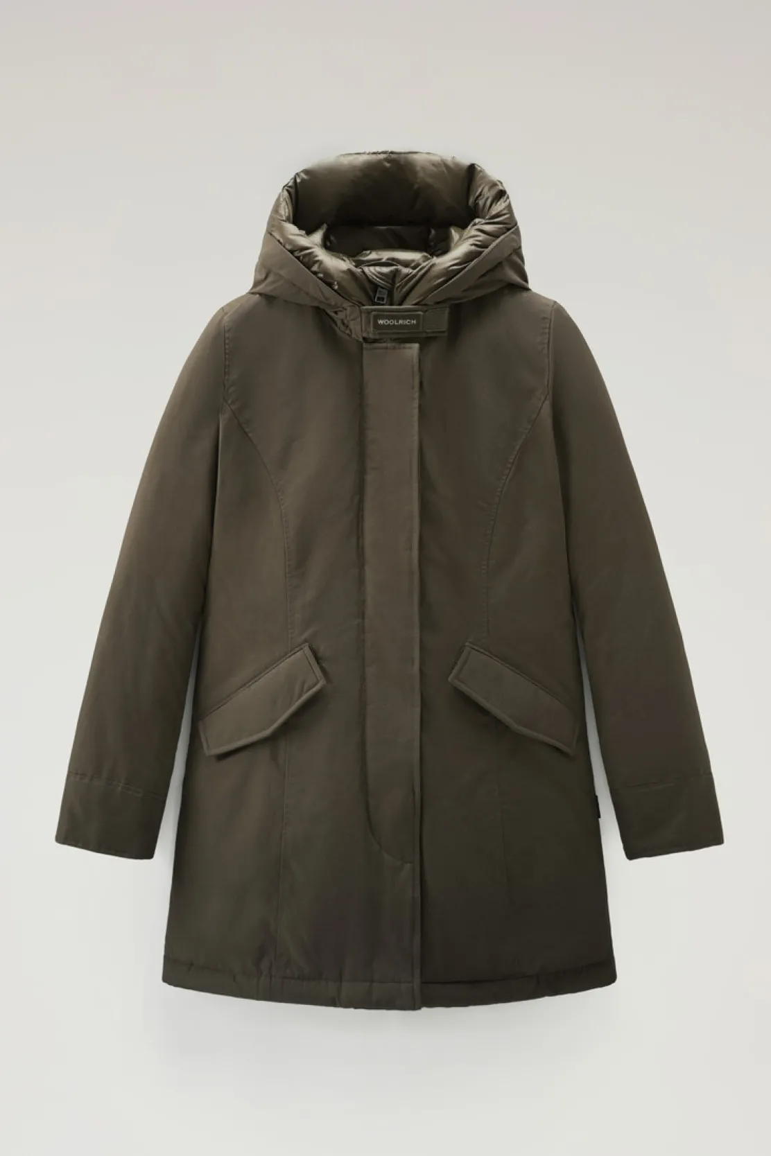 Parka>Woolrich Arctic Parka In Ramar Cloth Dark Green