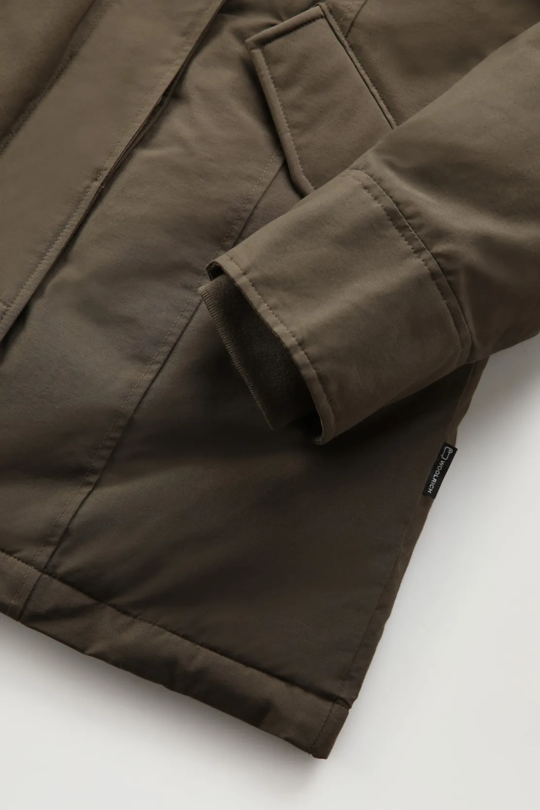 Parka>Woolrich Arctic Parka In Ramar Cloth Dark Green