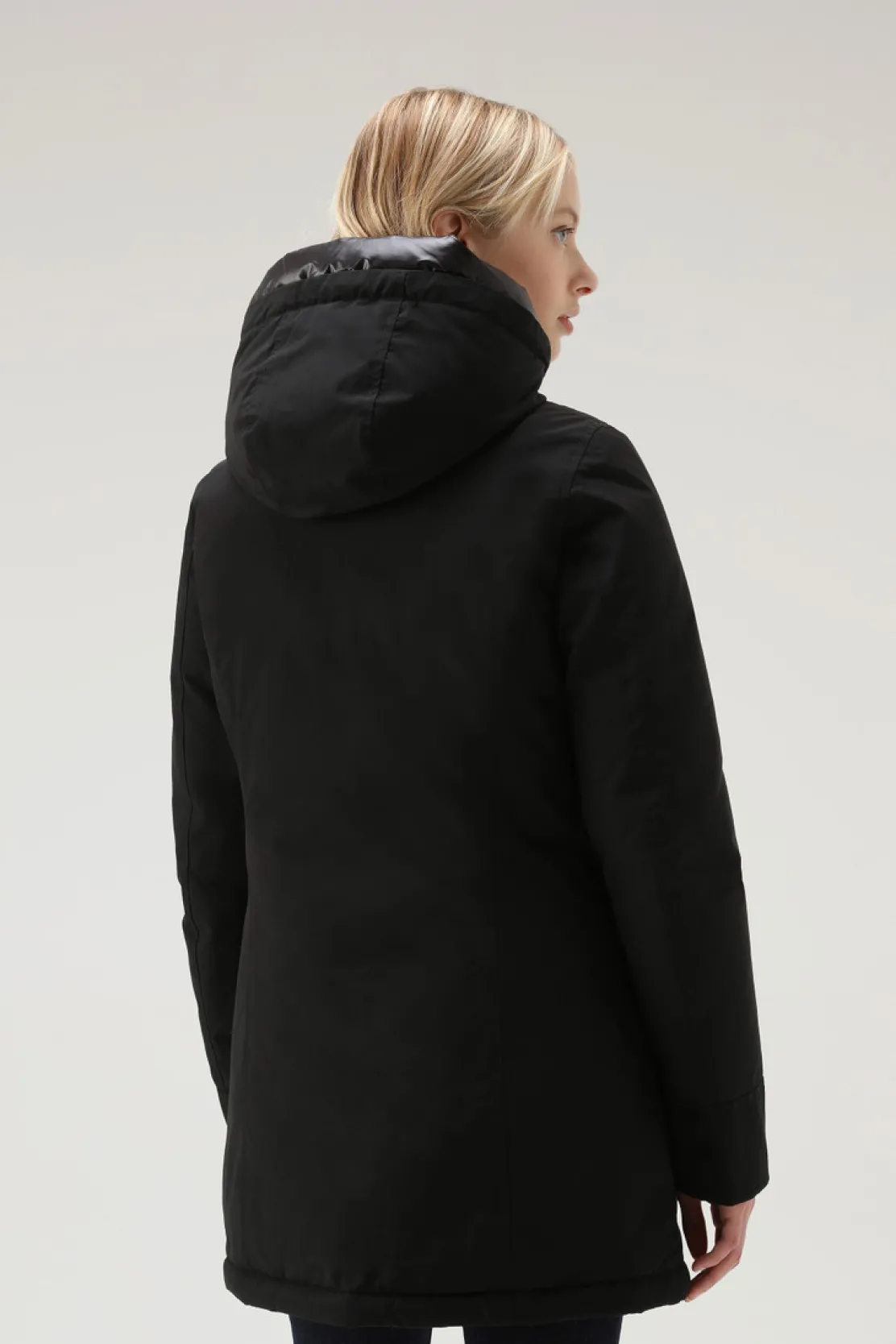 Parka>Woolrich Arctic Parka In Ramar Cloth Black