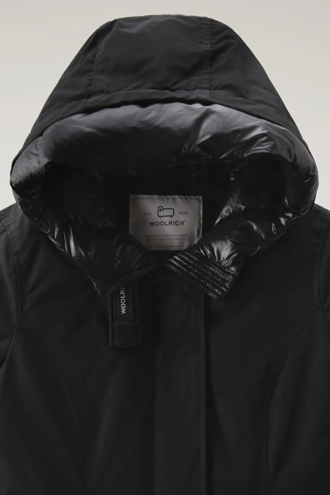 Parka>Woolrich Arctic Parka In Ramar Cloth Black