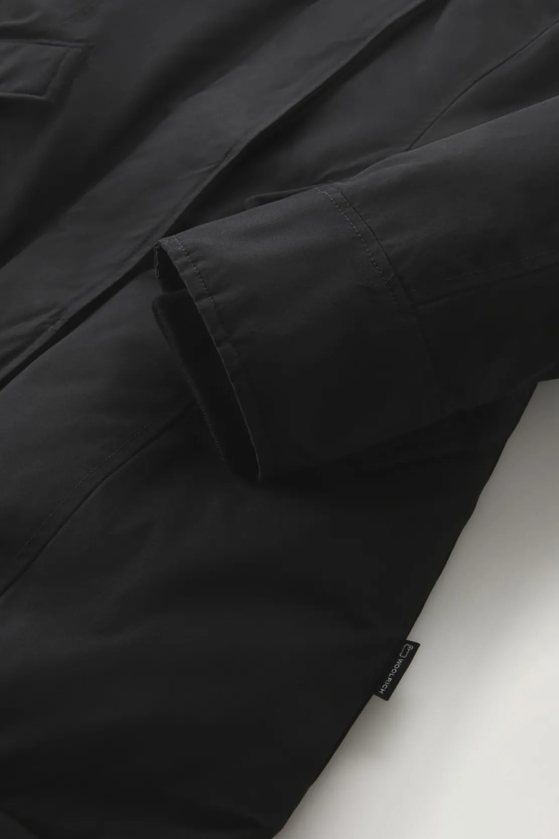 Parka>Woolrich Arctic Parka In Ramar Cloth Black