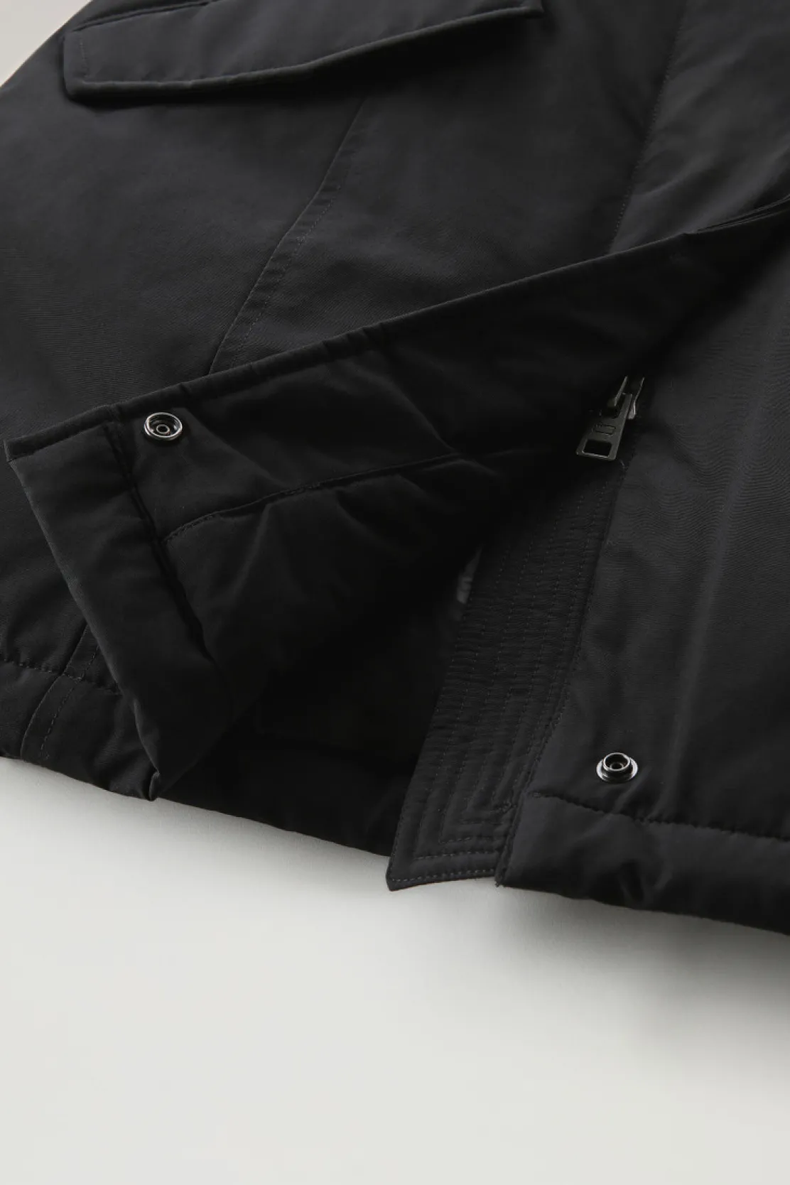 Parka>Woolrich Arctic Parka In Ramar Cloth Black