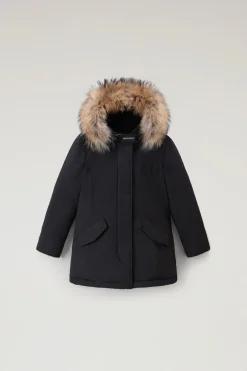 Parka>Woolrich Arctic Parka In Urban Touch Da Bambina Black