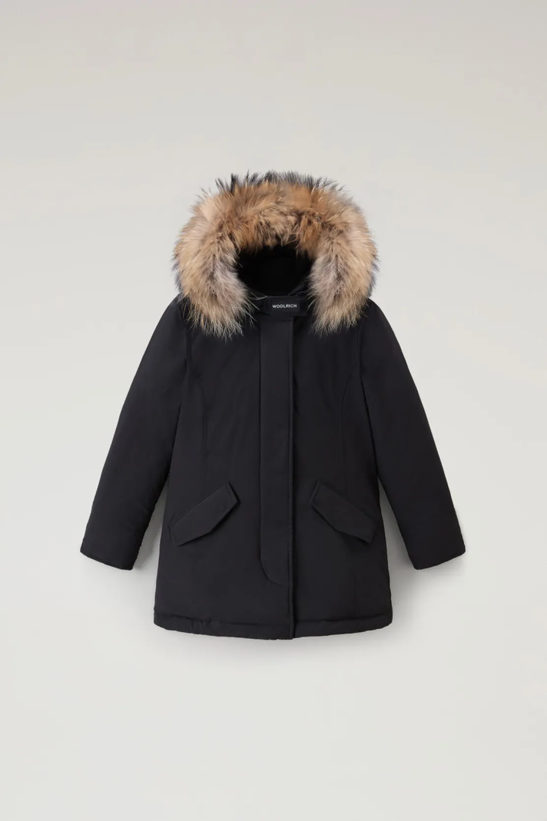 Parka>Woolrich Arctic Parka In Urban Touch Da Bambina Black