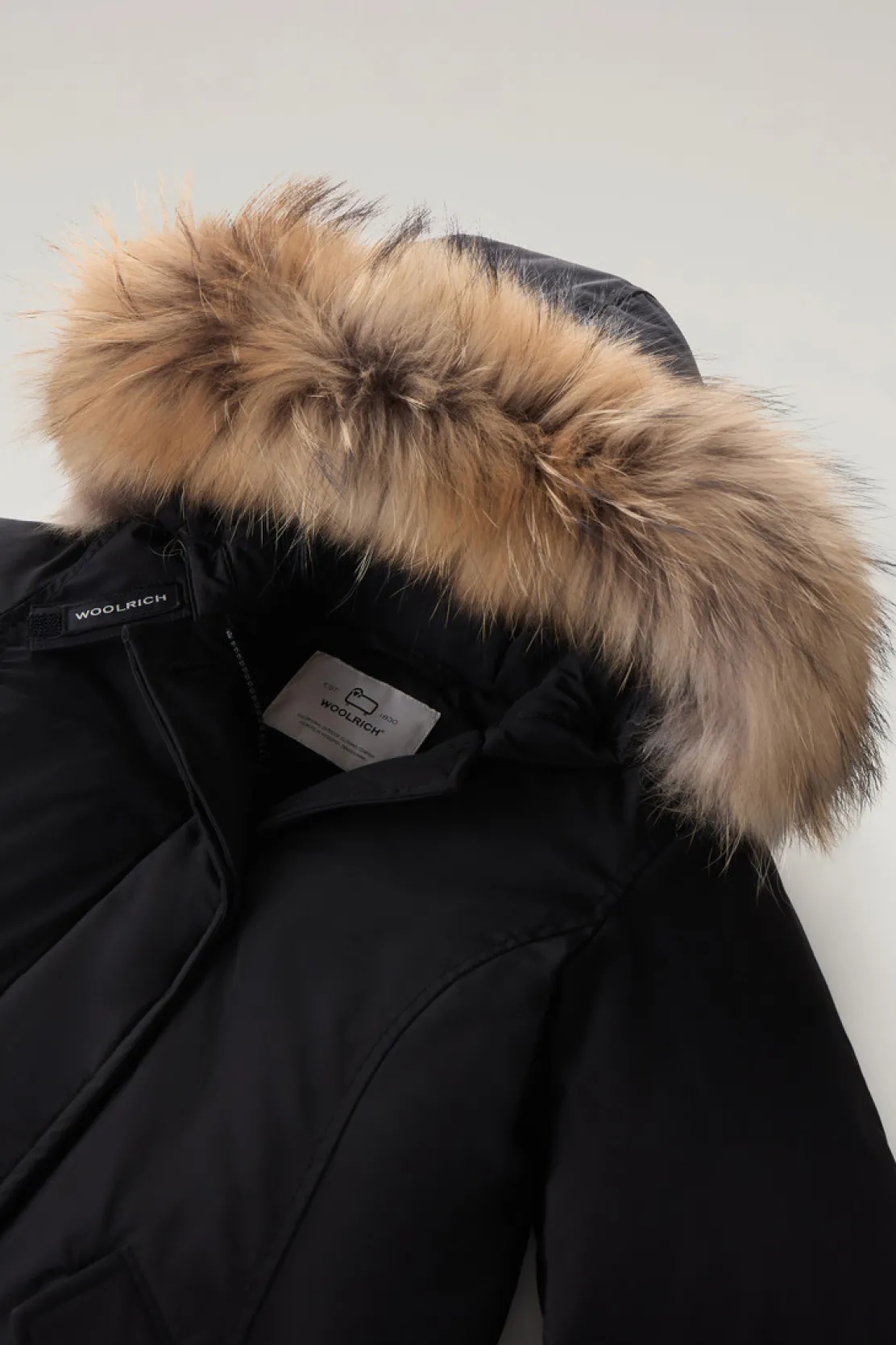 Parka>Woolrich Arctic Parka In Urban Touch Da Bambina Black