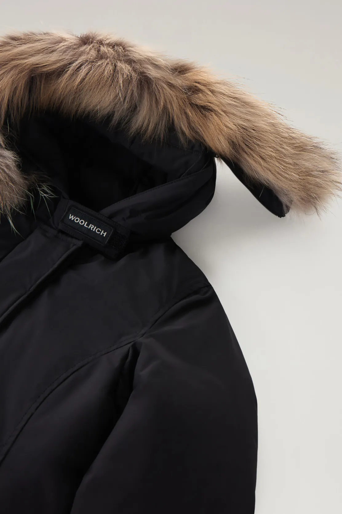 Parka>Woolrich Arctic Parka In Urban Touch Da Bambina Black