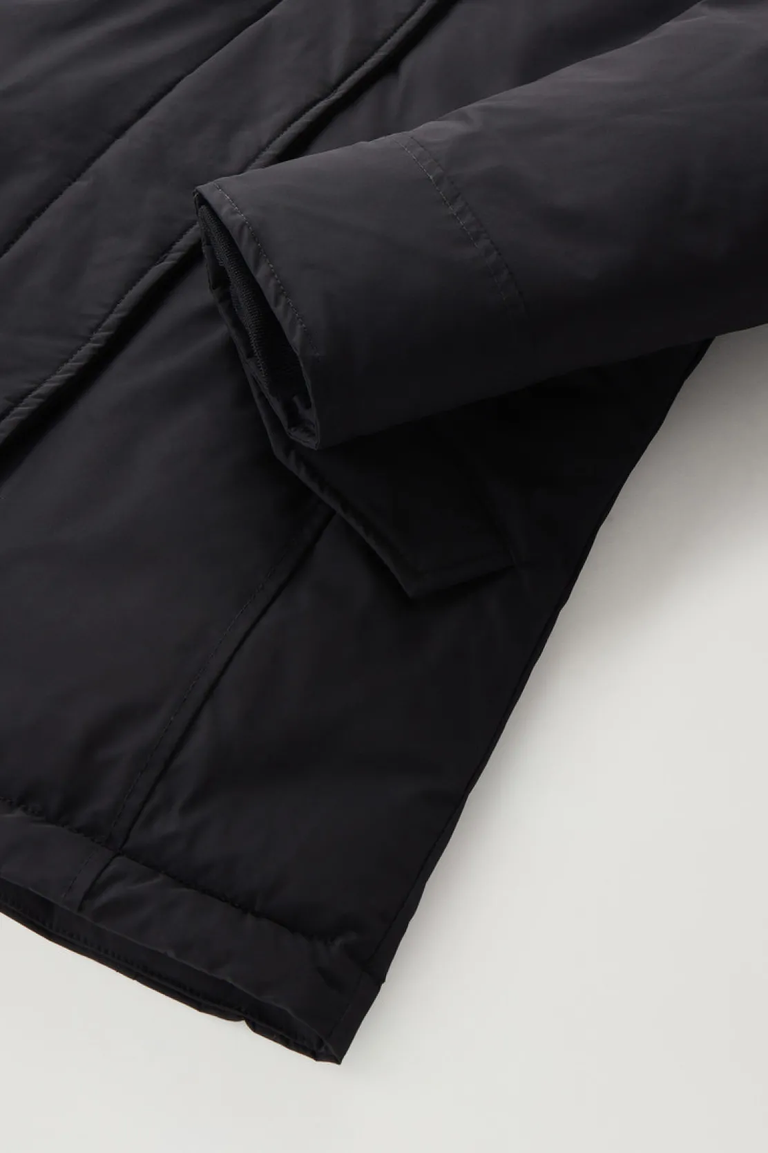 Parka>Woolrich Arctic Parka In Urban Touch Da Bambina Black