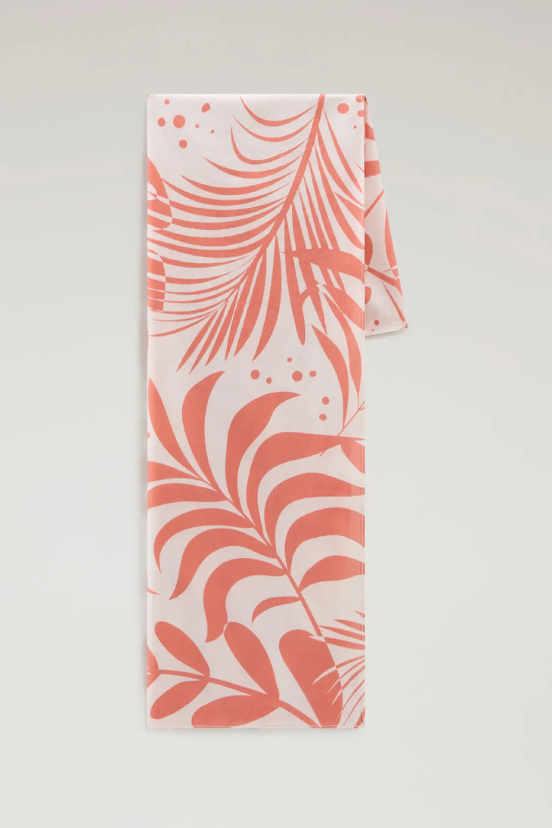 Sciarpe|Sciarpe>Woolrich Bandana In Puro Cotone Con Stampa Tinta In Capo Coral Sand Flower