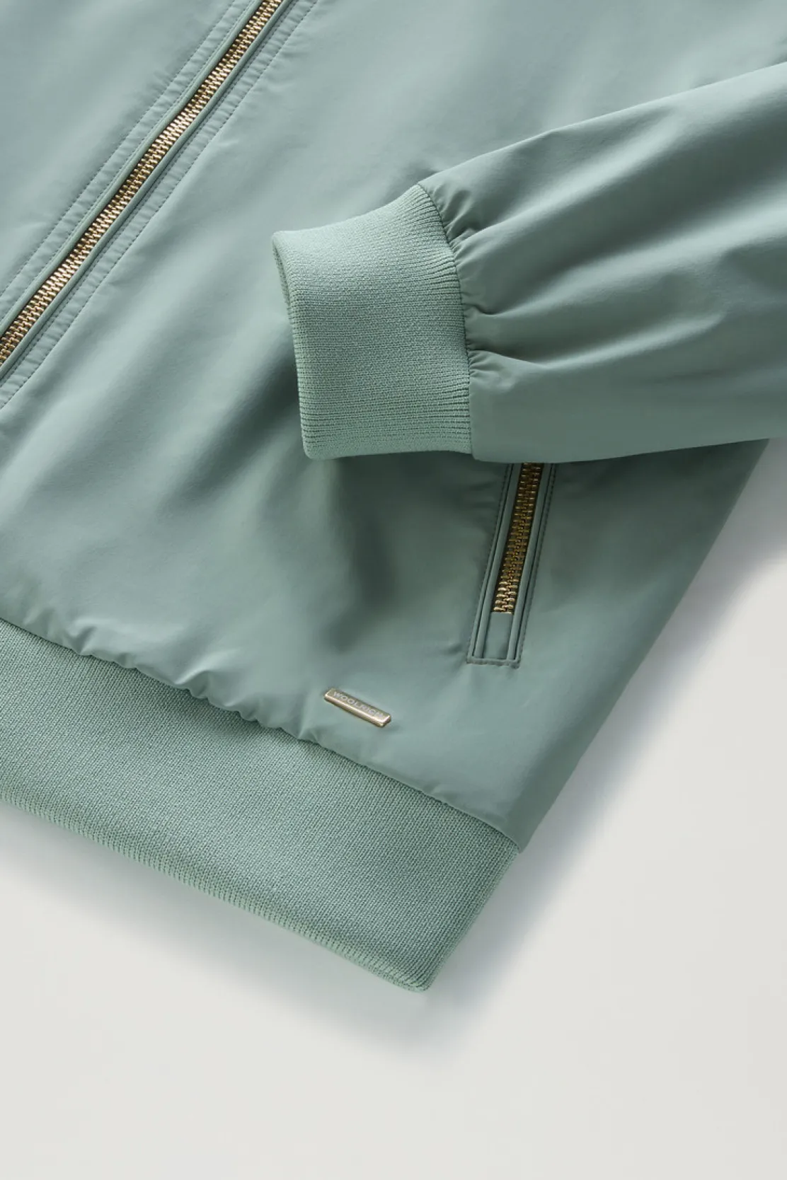 Bomber>Woolrich Bomber Charlotte In Urban Touch Sage
