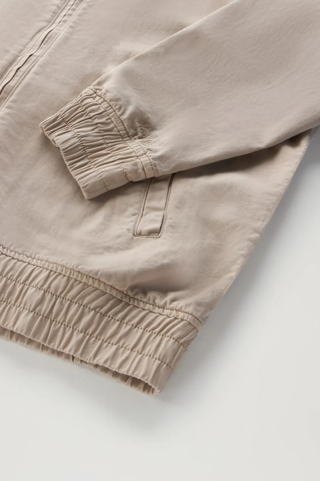 Bomber>Woolrich Bomber In Misto Cotone E Lino Rope