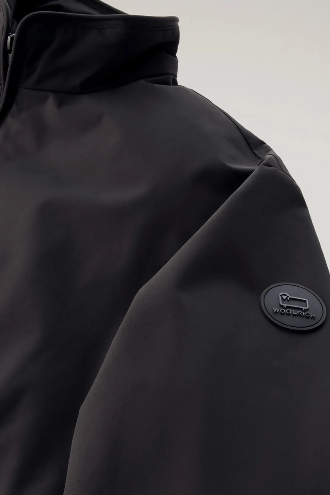 Bomber|Impermeabili>Woolrich Bomber Sailing Imbottito Black