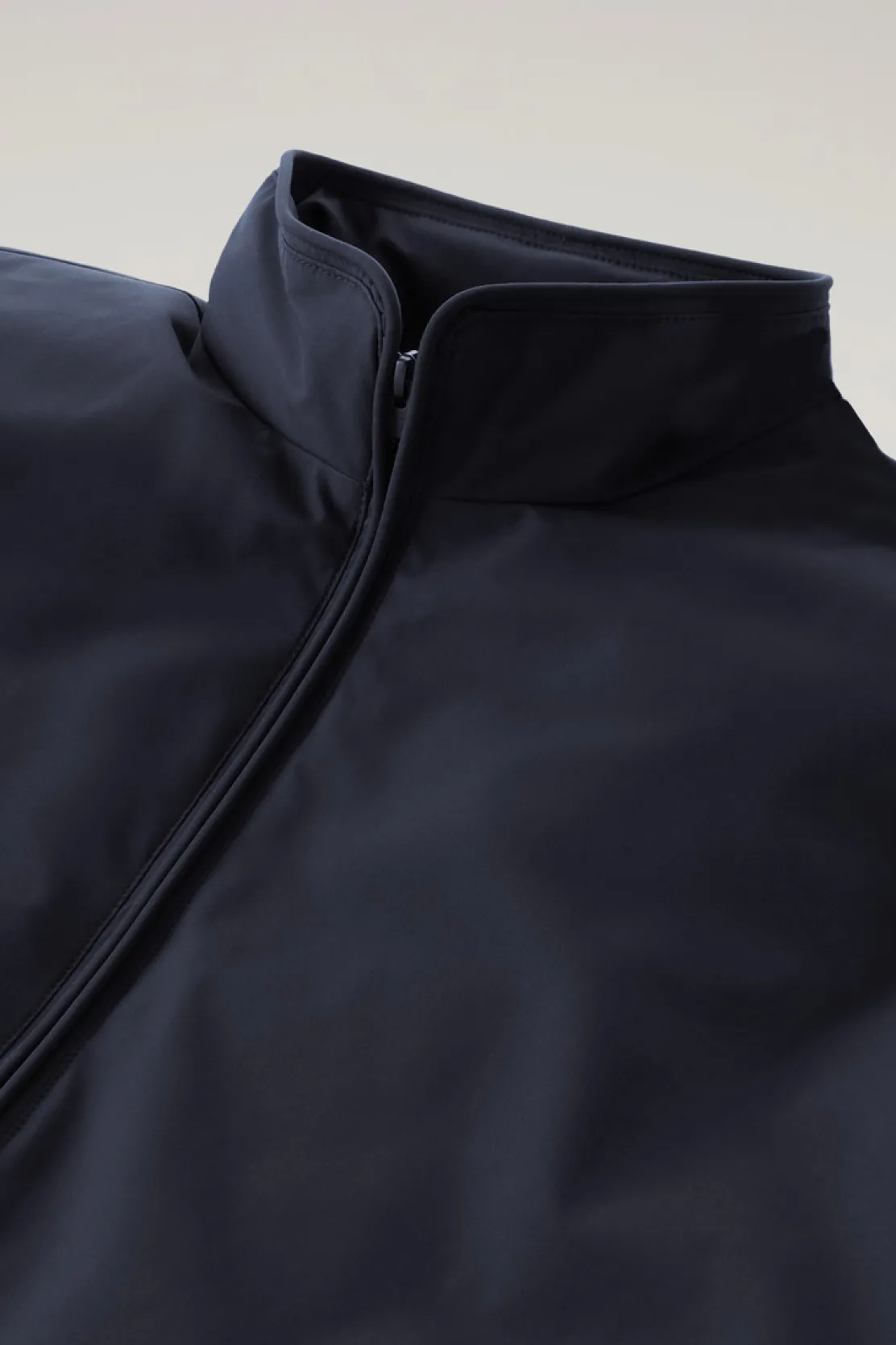 Bomber|Impermeabili>Woolrich Bomber Sailing Imbottito Melton Blue