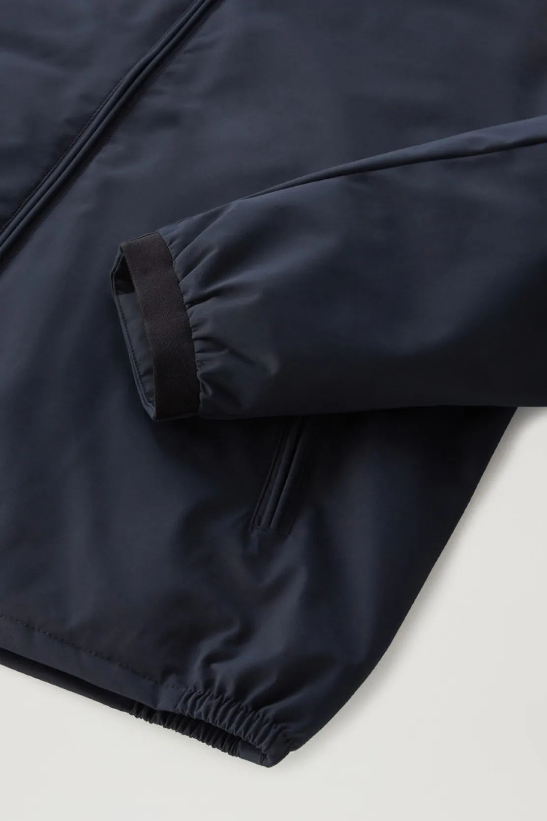 Bomber|Impermeabili>Woolrich Bomber Sailing Imbottito Melton Blue