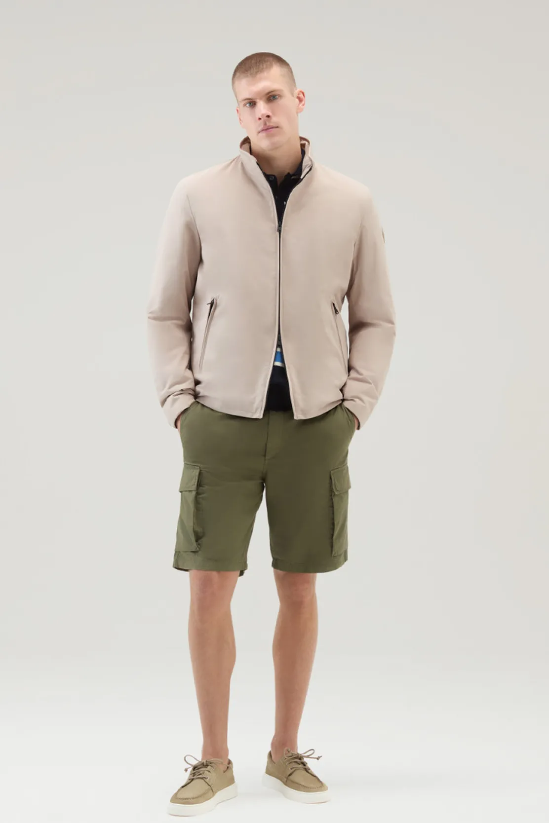Bomber|Impermeabili>Woolrich Bomber Sailing Imbottito Rope