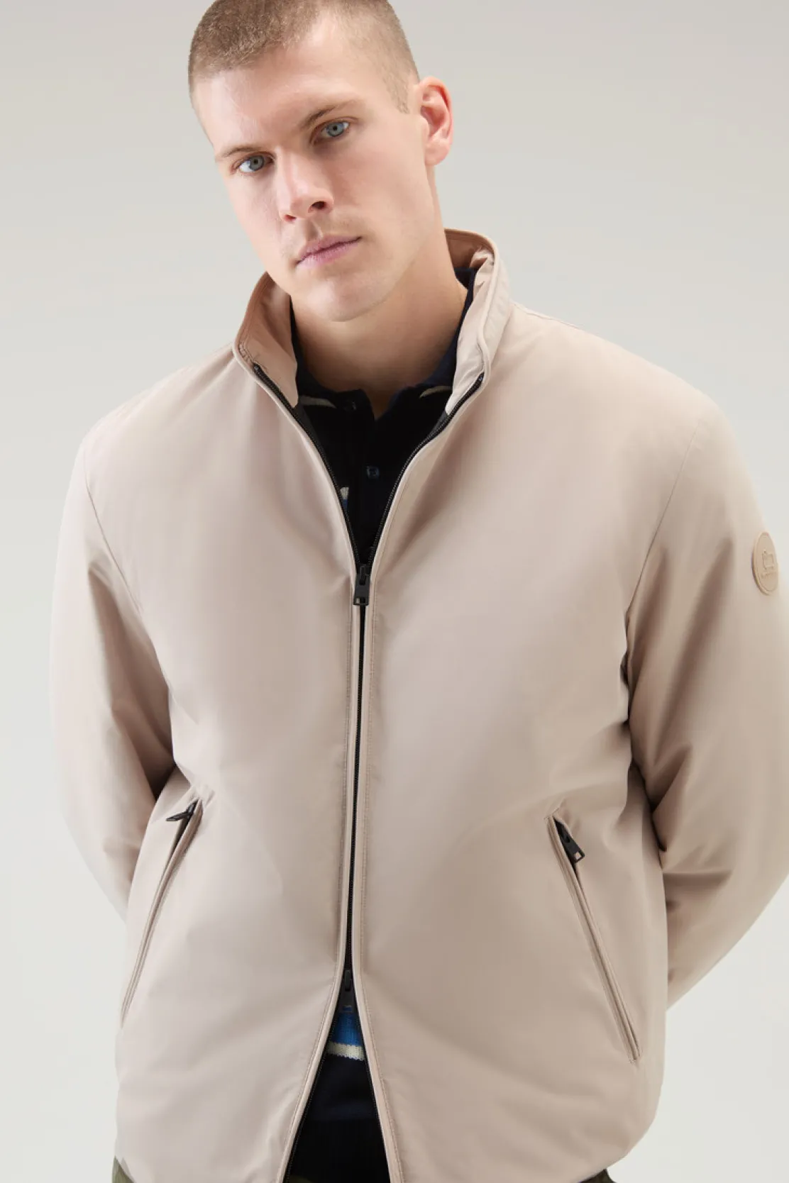 Bomber|Impermeabili>Woolrich Bomber Sailing Imbottito Rope