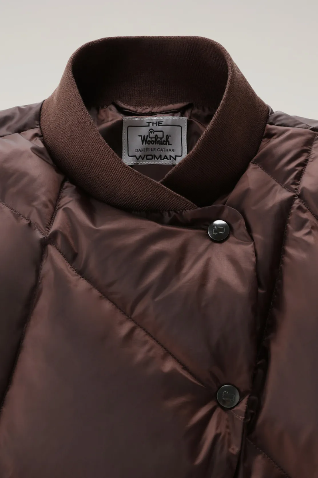 Bomber>Woolrich Bomber Trapuntato Daniëlle Cathari / Dark Brown