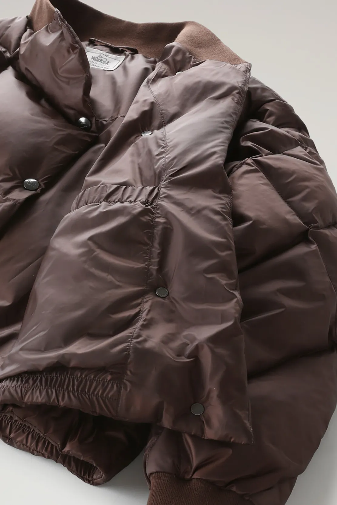 Bomber>Woolrich Bomber Trapuntato Daniëlle Cathari / Dark Brown