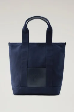 Borse|Borse>Woolrich Borsa Premium Tote Navy