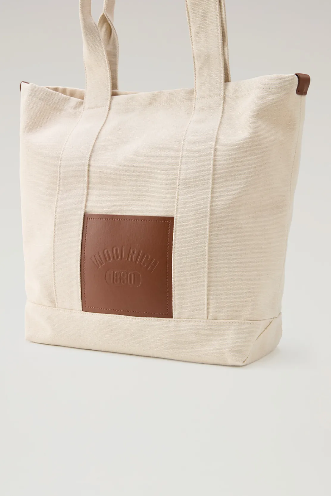 Borse|Borse>Woolrich Borsa Premium Tote Ecrue