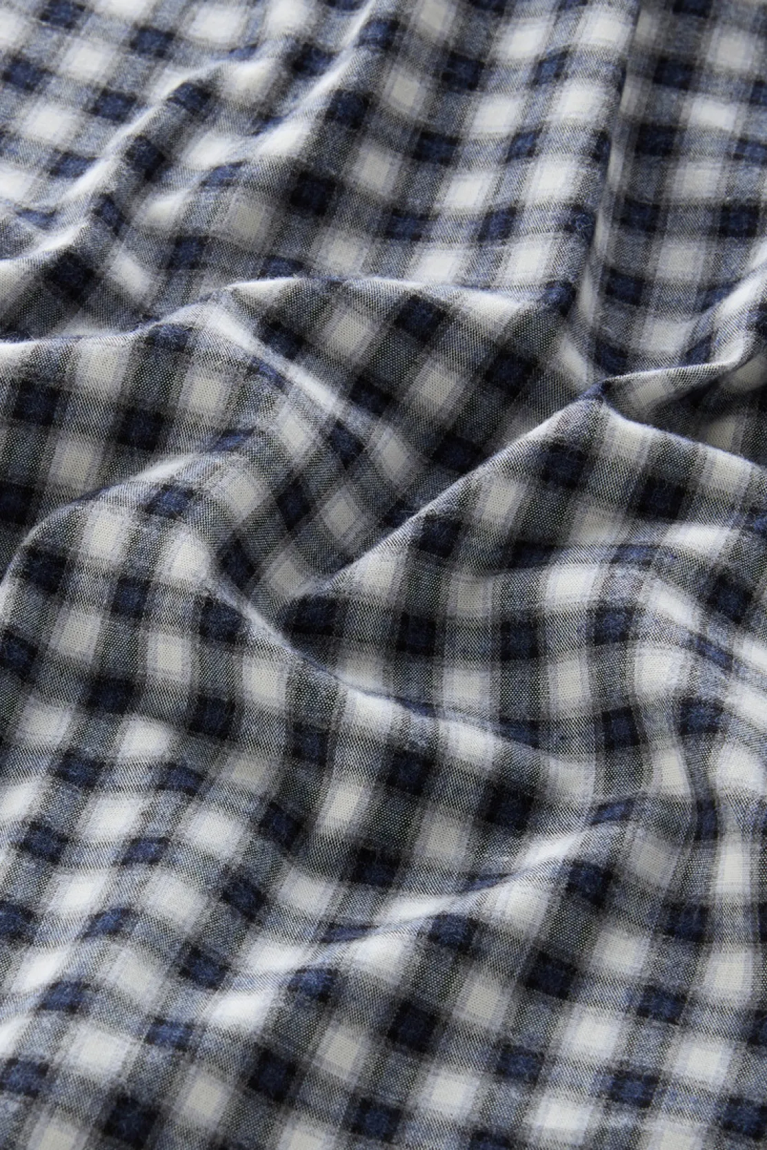 Camicie>Woolrich Camicia A Quadri In Puro Cotone Micro Check Blue