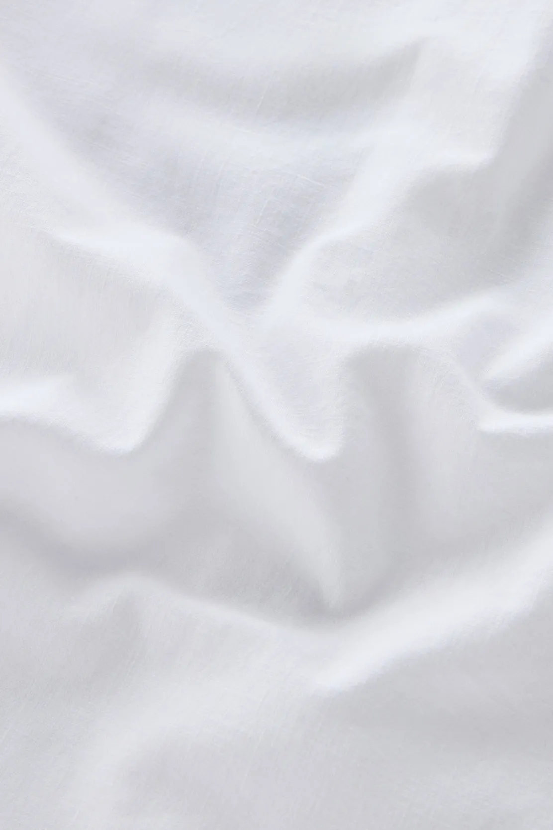 Abbigliamento>Woolrich Camicia Alla Coreana Da Bambino In Misto Lino E Cotone Bright White