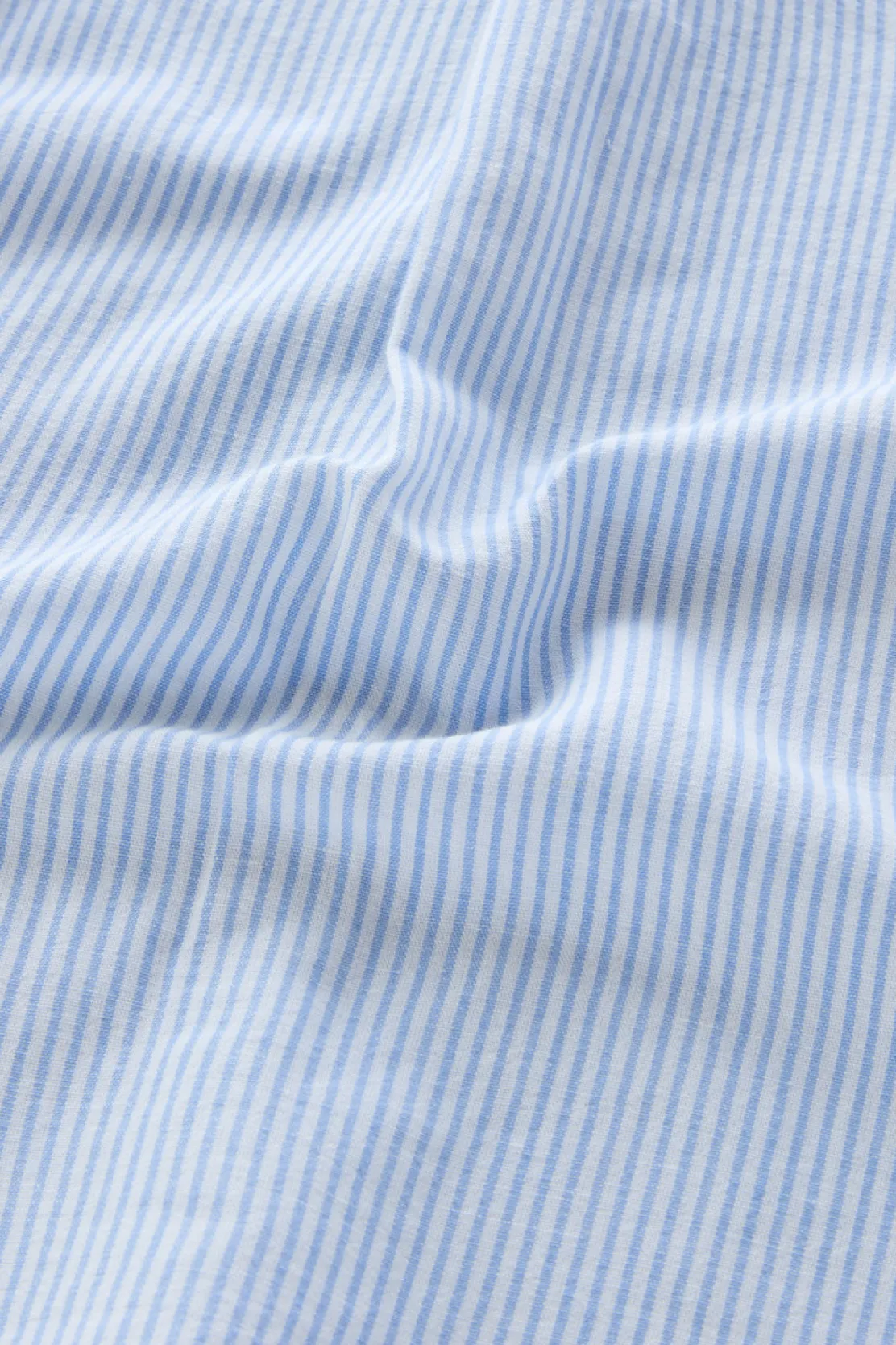 Abbigliamento>Woolrich Camicia Da Bambino In Misto Lino E Cotone A Righe Alaskan Blue Stripe