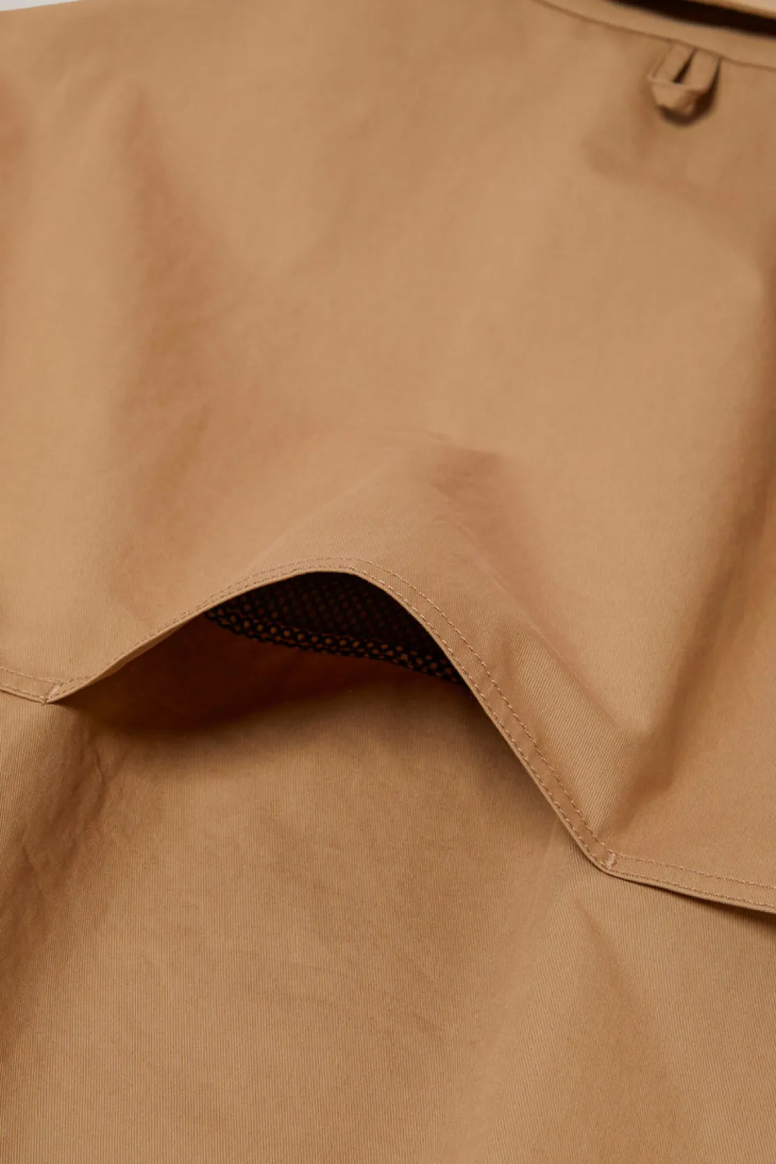 Outdoor Label Designed in Japan|Camicie>Woolrich Camicia In Cavalry Twill Di Misto Cotone Beige