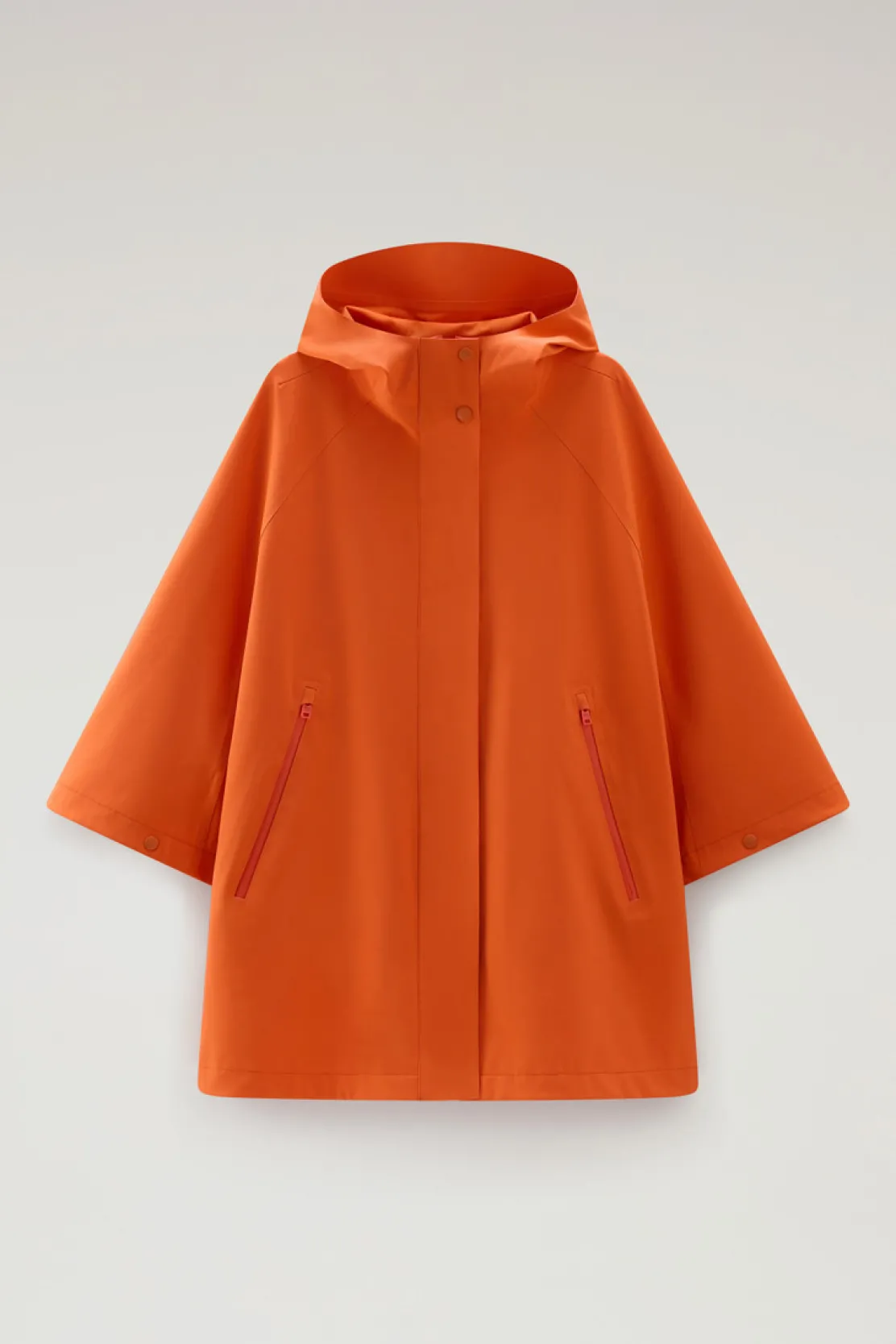 Giacche>Woolrich Cappa In Nylon High Tech Con Cappuccio Koi