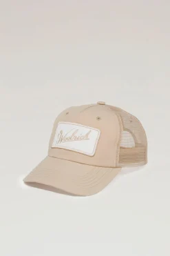 Outdoor Label Designed in Japan|Cappelli e berretti>Woolrich Cappellino Con Logo In Nylon CORDURA E Cotone Typewriter Beige