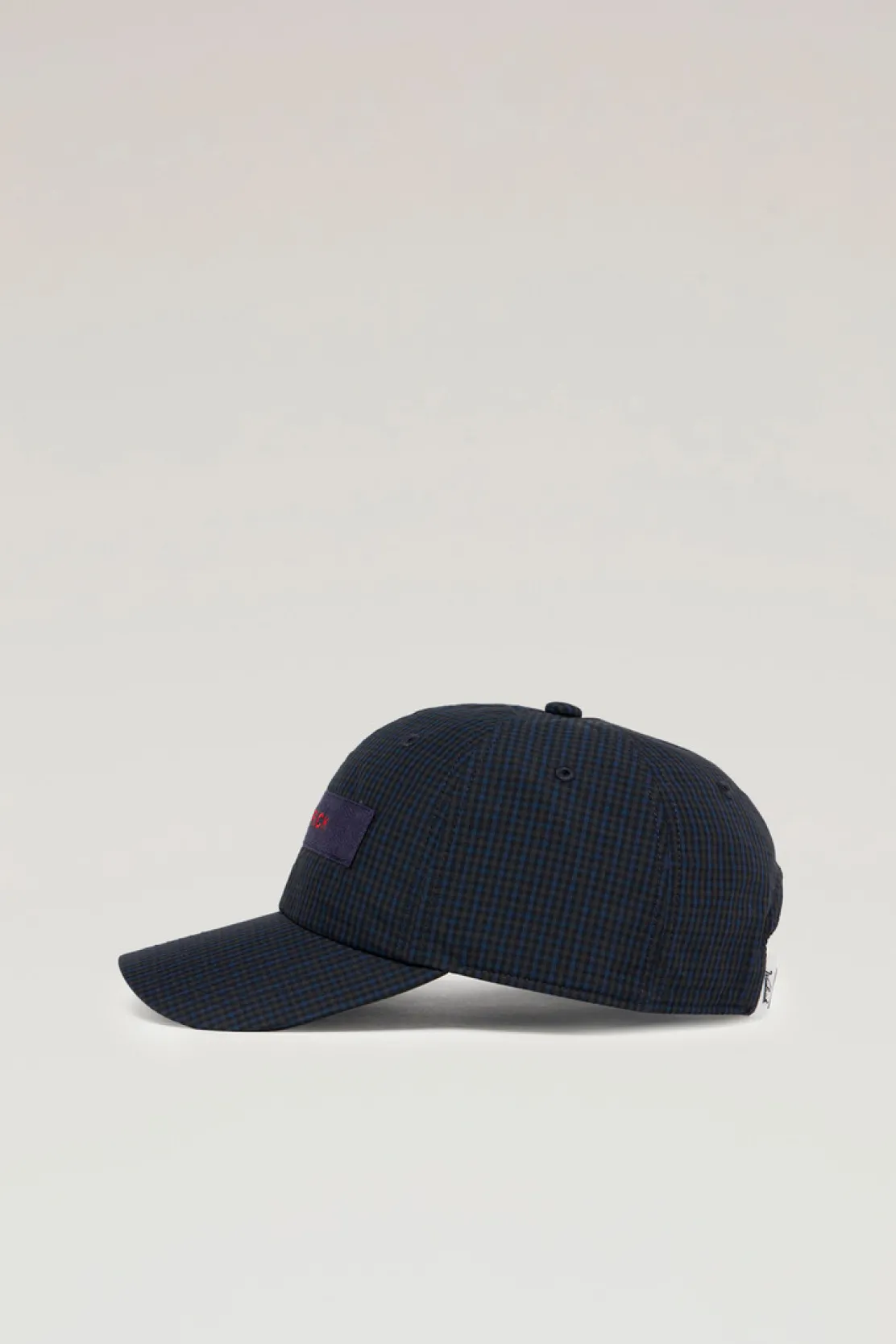Outdoor Label Designed in Japan|Cappelli e berretti>Woolrich Cappellino In Misto Nylon CORDURA E Cotone Typewriter Navy Check