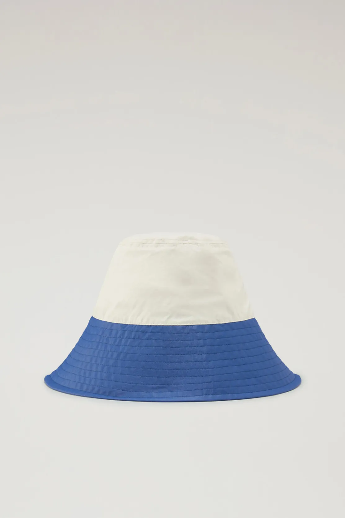 Cappelli>Woolrich Cappello Da Pioggia In Misto Cotone E Nylon Light Oak