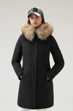 Cappotti|Parka>Woolrich Cappotto Boulder In Urban Touch Black