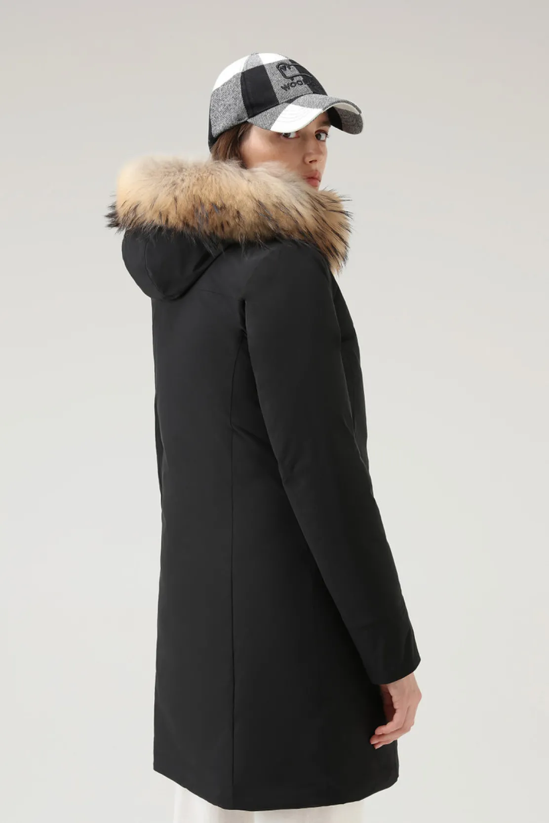 Cappotti|Parka>Woolrich Cappotto Boulder In Urban Touch Black