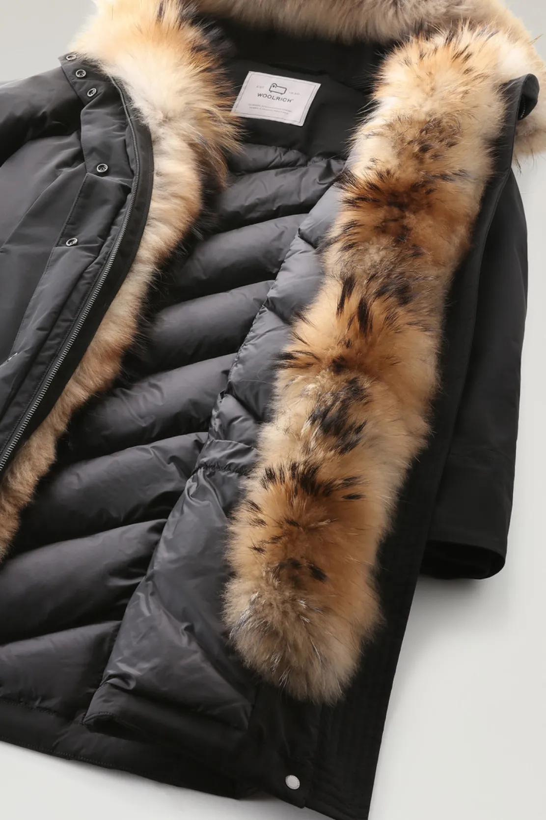 Cappotti|Parka>Woolrich Cappotto Boulder In Urban Touch Black
