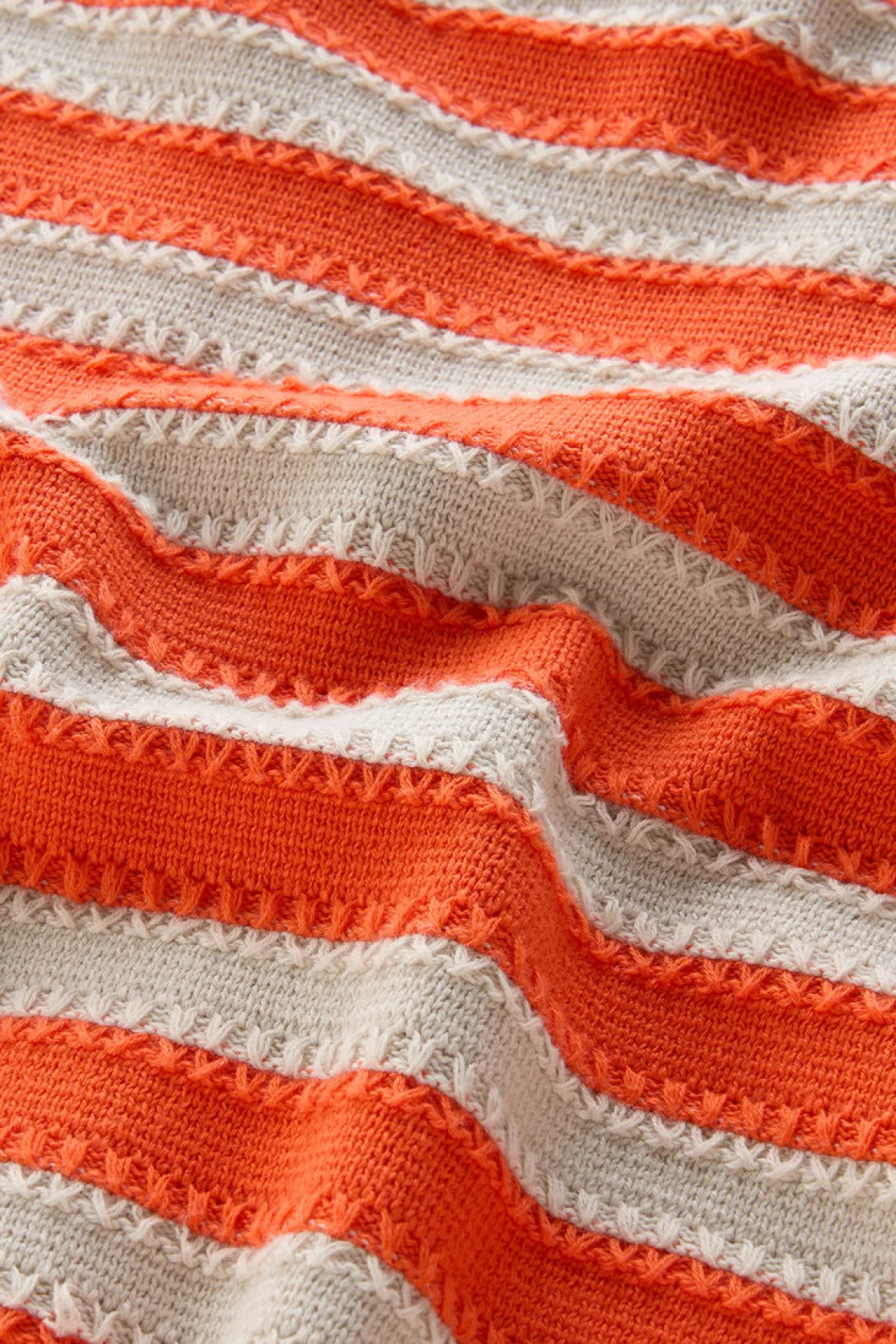 Maglieria>Woolrich Cardigan In Puro Cotone Con Bottoni Light Oak Koi Stripe