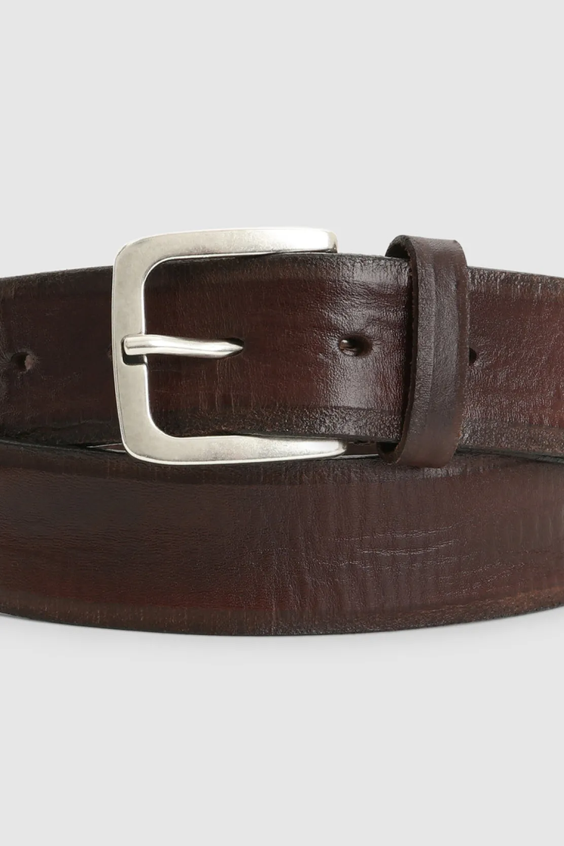 Altri accessori>Woolrich Cintura In Pelle Tinta Brown
