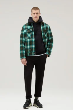 Felpe>Woolrich Felpa Con Cappuccio In Puro Cotone Black
