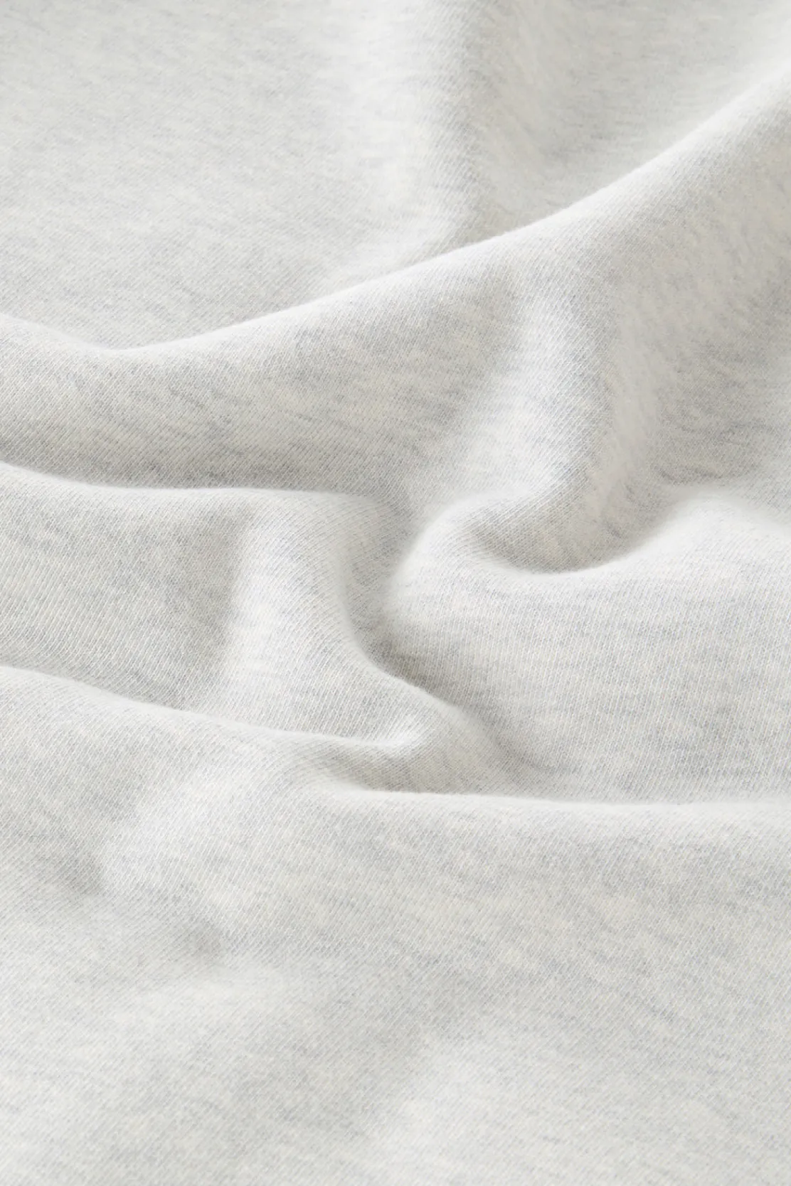 Felpe>Woolrich Felpa Con Cappuccio In Puro Cotone Light Grey Melange