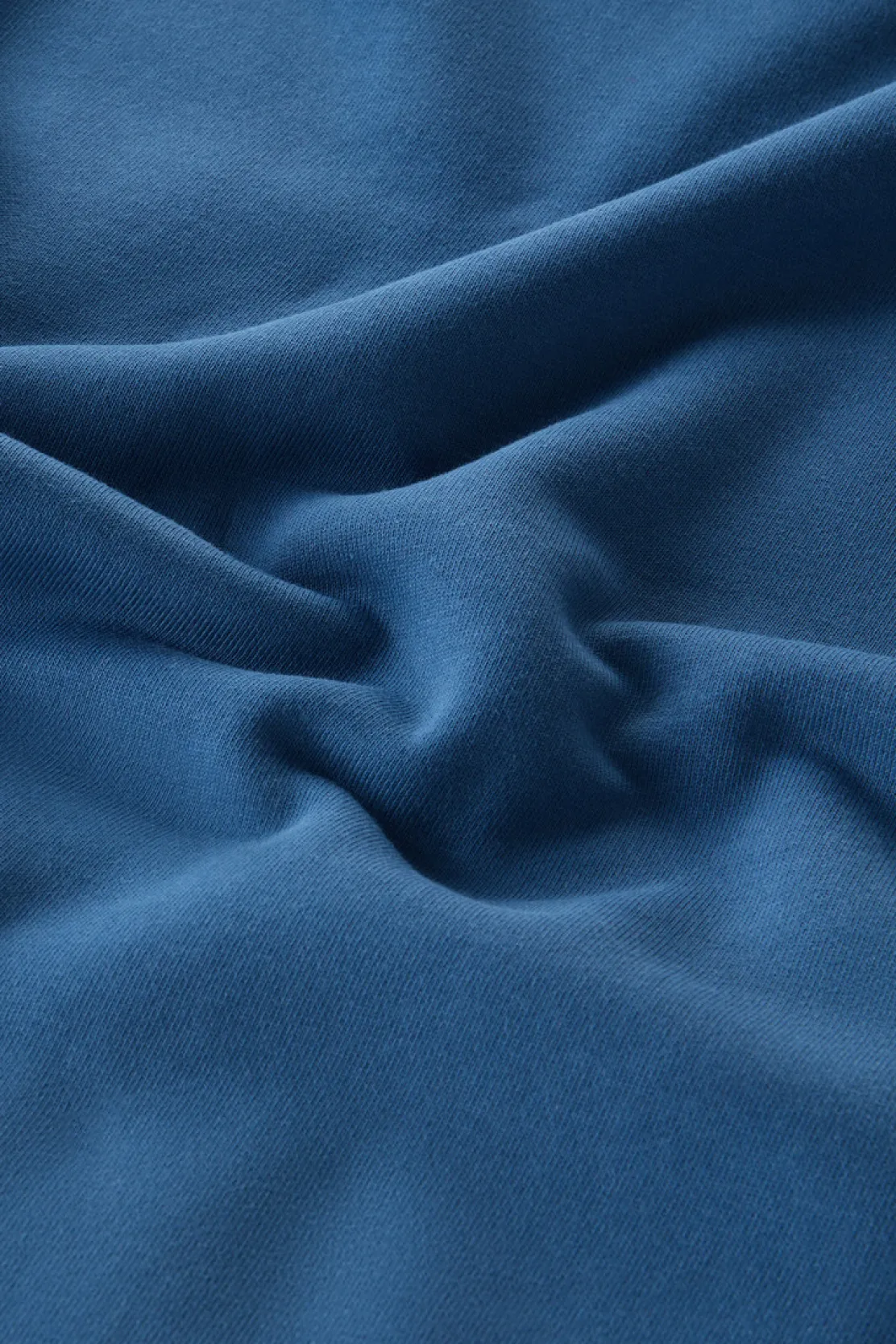 Felpe>Woolrich Felpa Con Cappuccio In Puro Cotone Blue Lobster