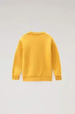 Abbigliamento>Woolrich Felpa Da Bambino In Cotone Con Logo Buddagold