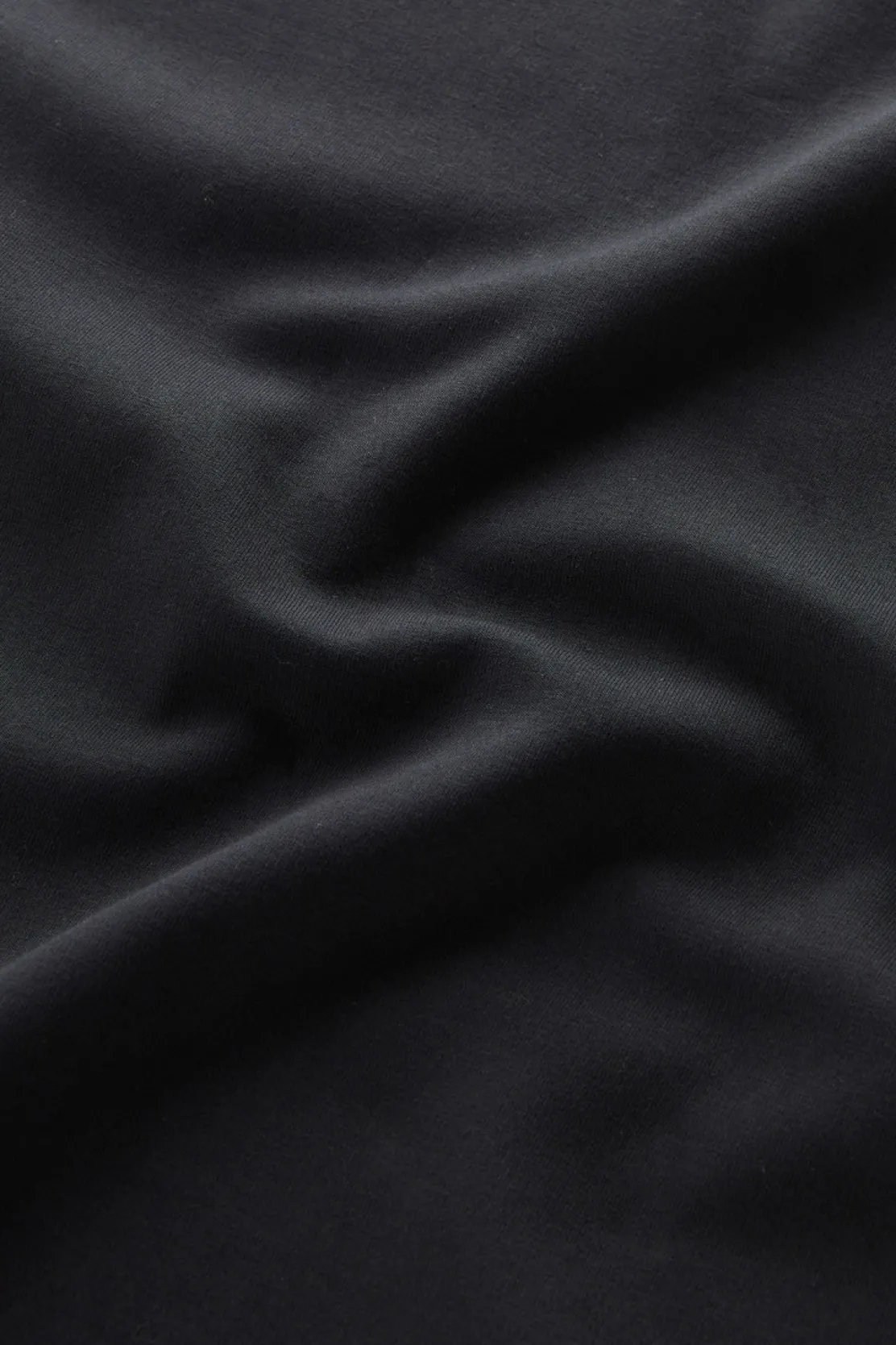 Felpe>Woolrich Felpa Girocollo In Misto Cotone Elasticizzato Black