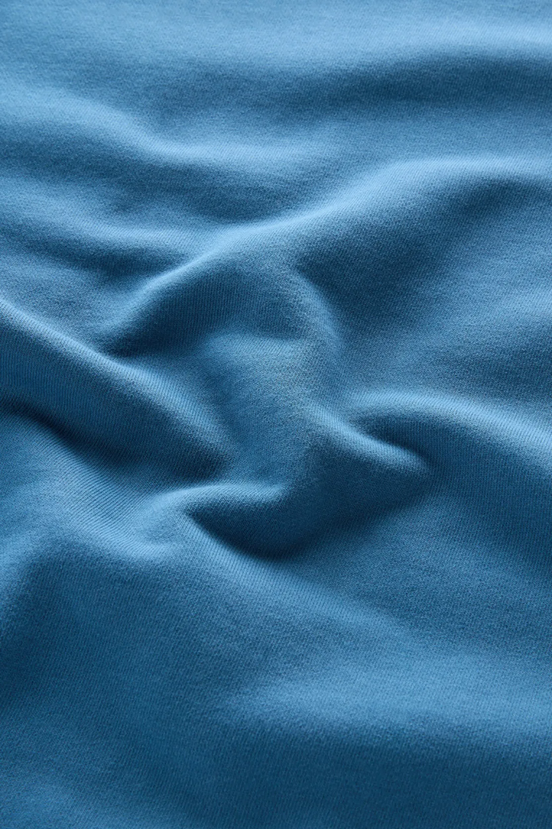 Felpe>Woolrich Felpa Girocollo In Puro Cotone Blue Lobster