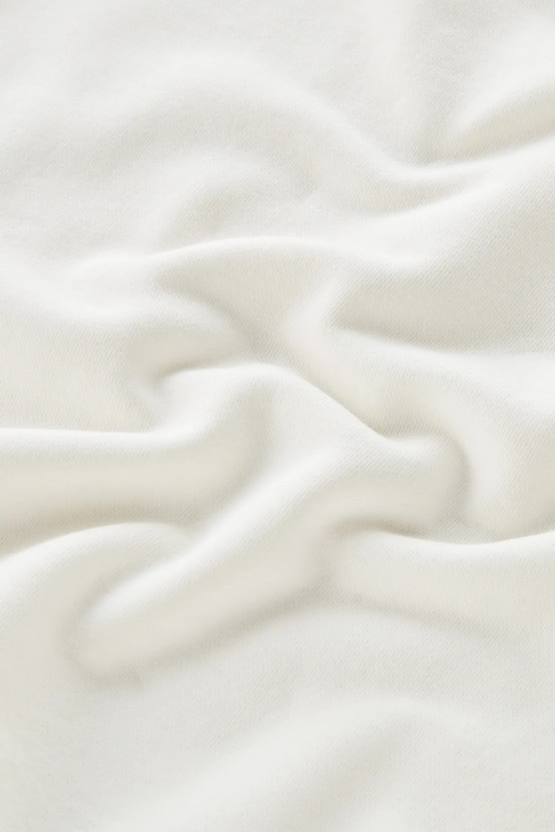 Felpe>Woolrich Felpa Girocollo In Puro Cotone Con Logo Ricamato Plaster White
