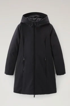 Impermeabili|Parka>Woolrich Firth Parka In Softshell Black